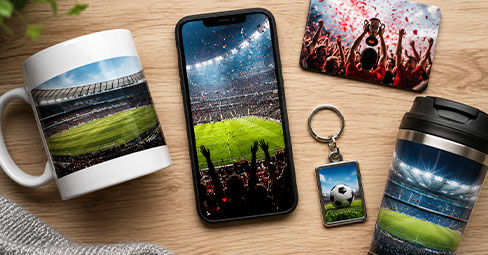 Transformez vos photos en mugs, aimants et souvenirs personnalises