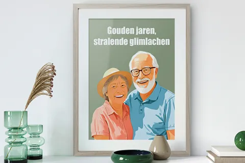 Portrait de famille encadré