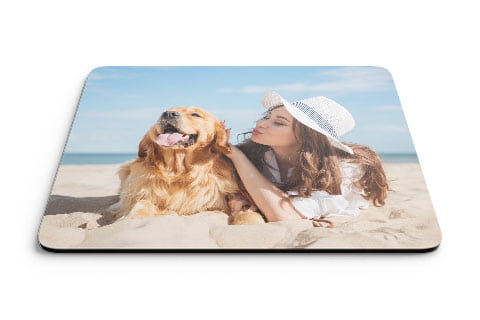 tapis de souris personnalisé vue d'ensemble