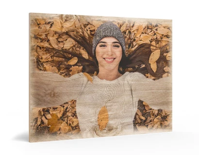 photo sur bois