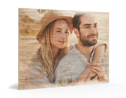 photo sur bois
